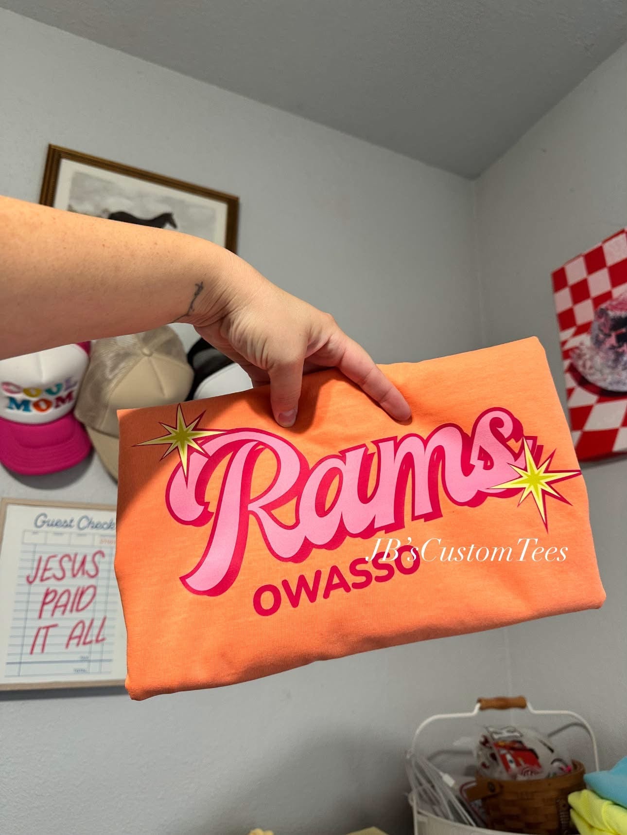 Neon Sparkle Rams