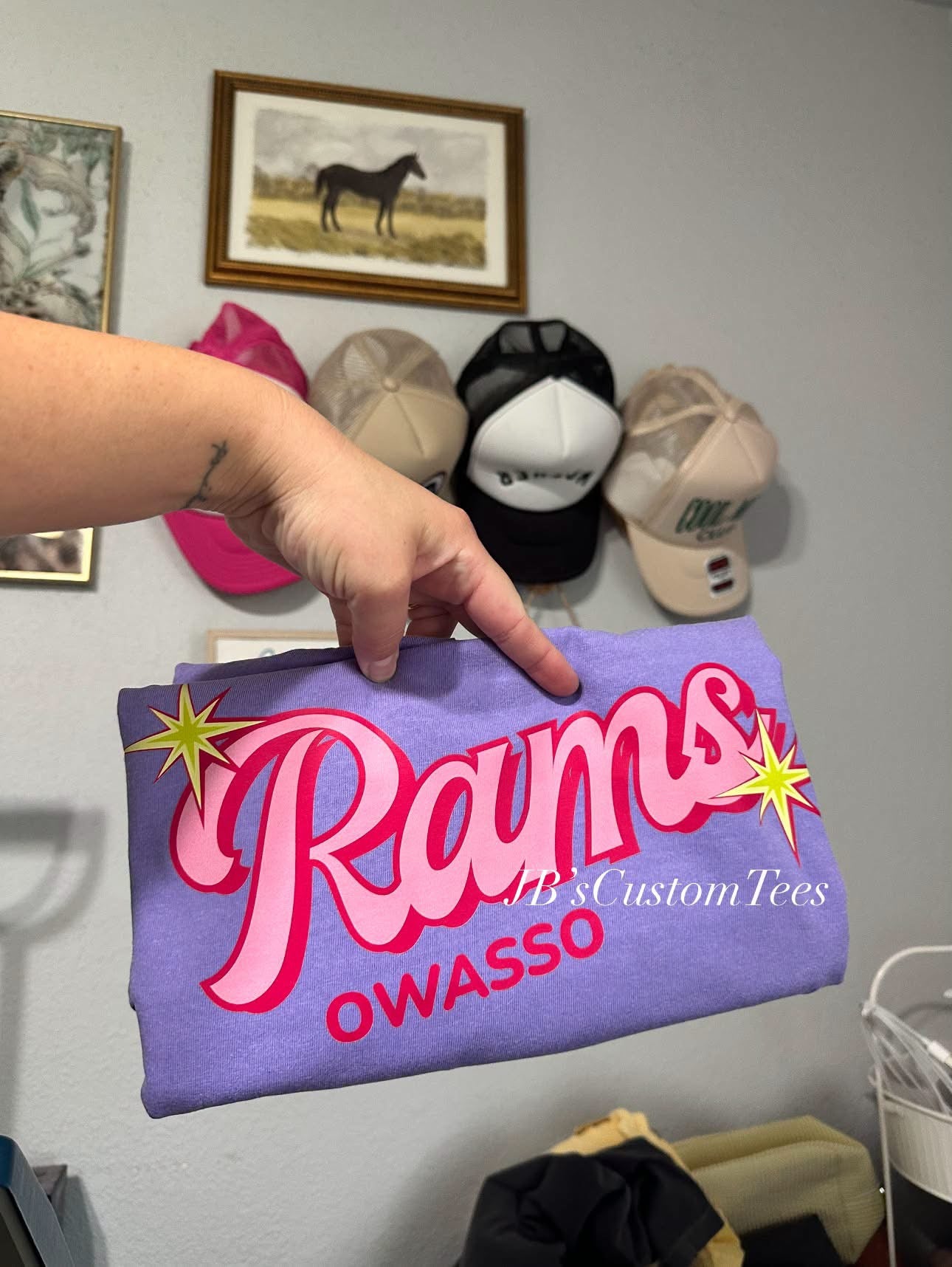 Neon Sparkle Rams