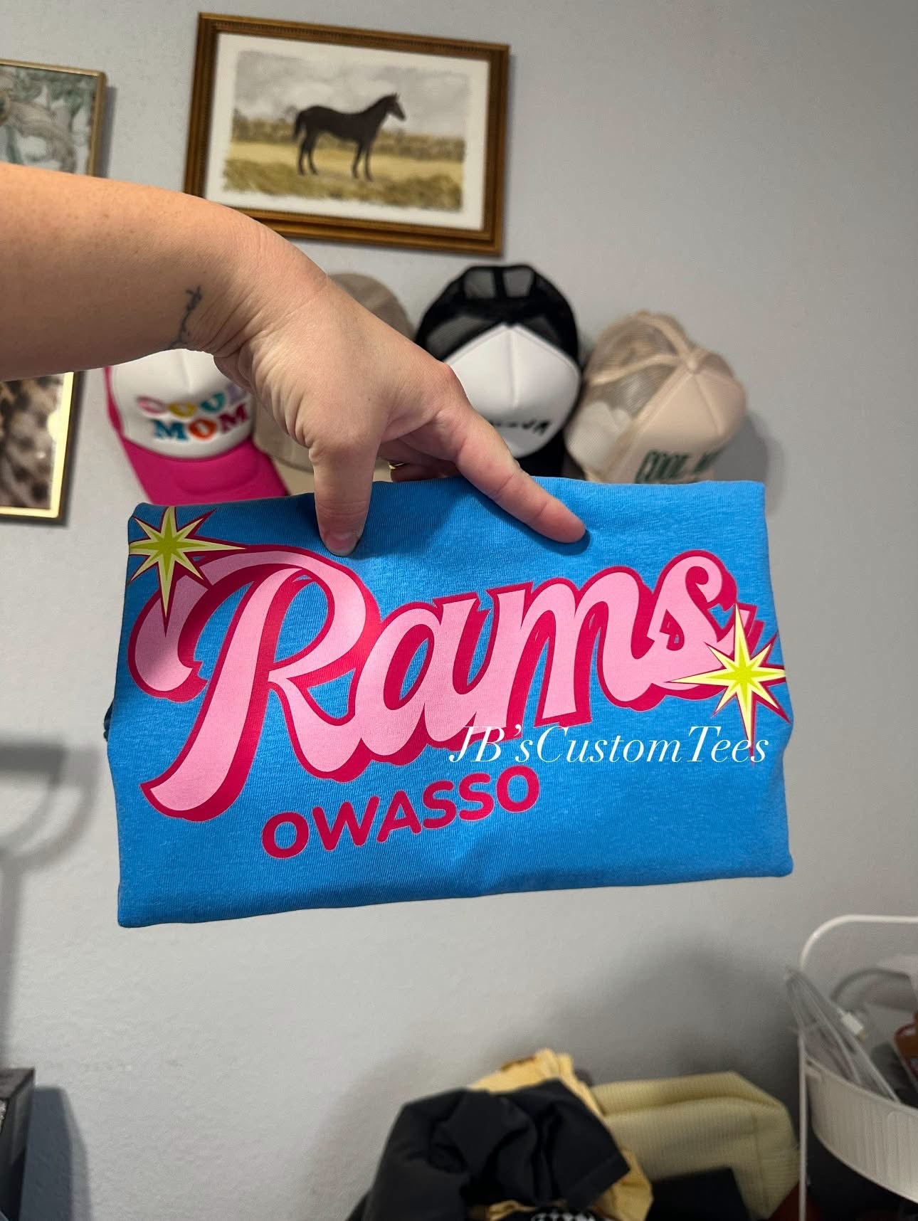Neon Sparkle Rams