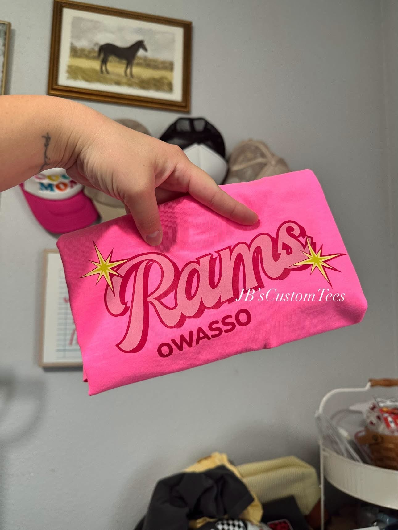 Neon Sparkle Rams
