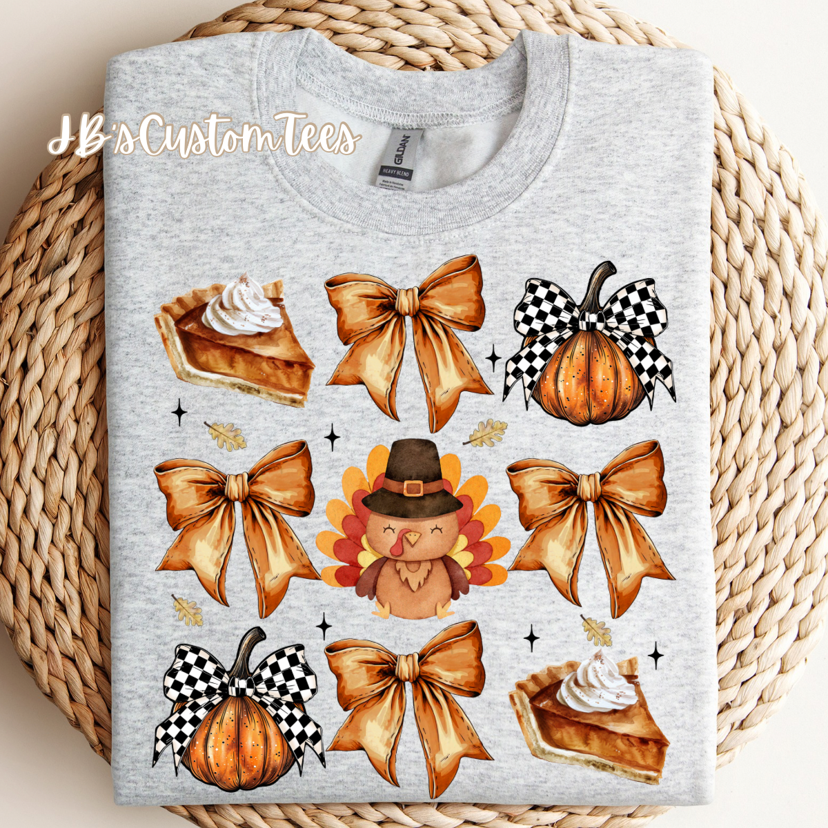 Thanksgiving Bows Sweatshirt