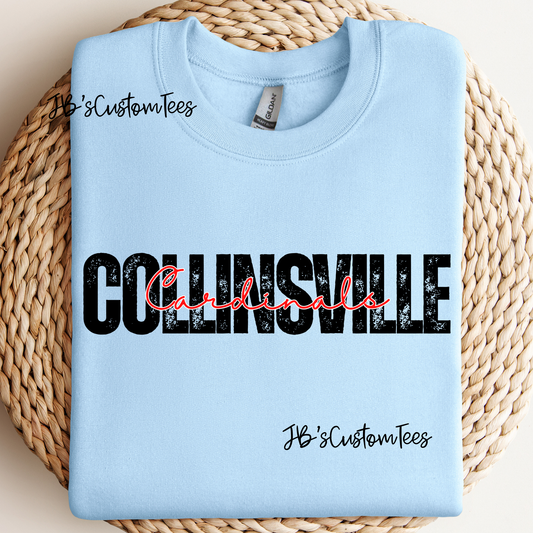 Distressed Collinsville Cardinals