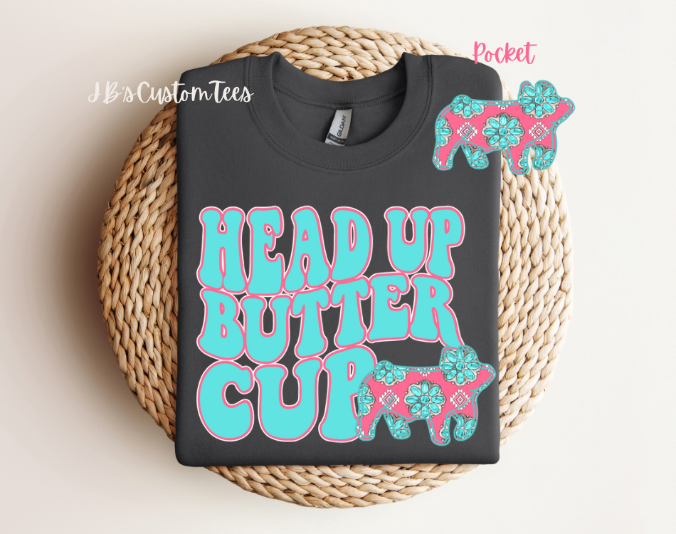 Head Up Buttercup Gildan T-Shirt