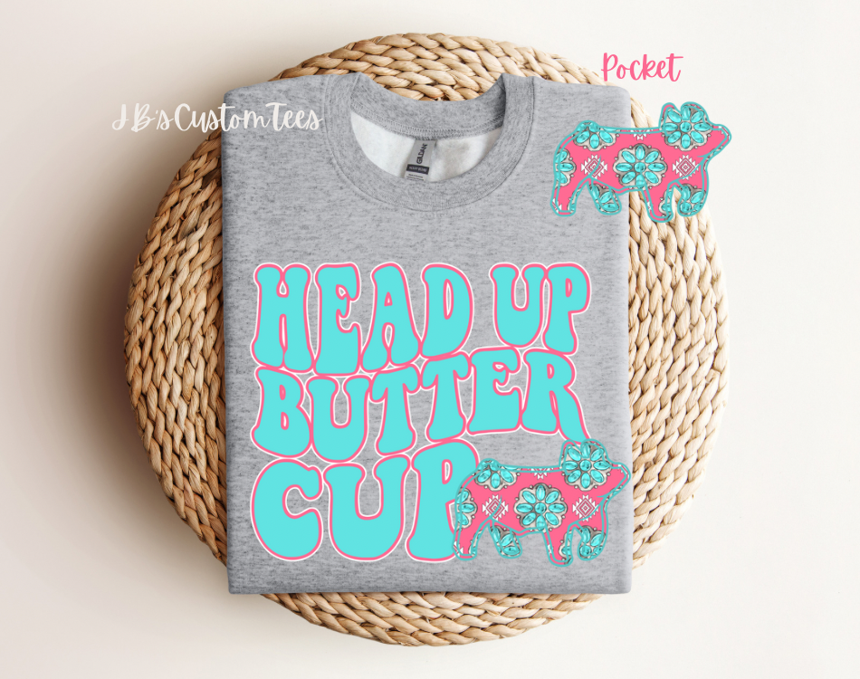 Head Up Buttercup Gildan T-Shirt