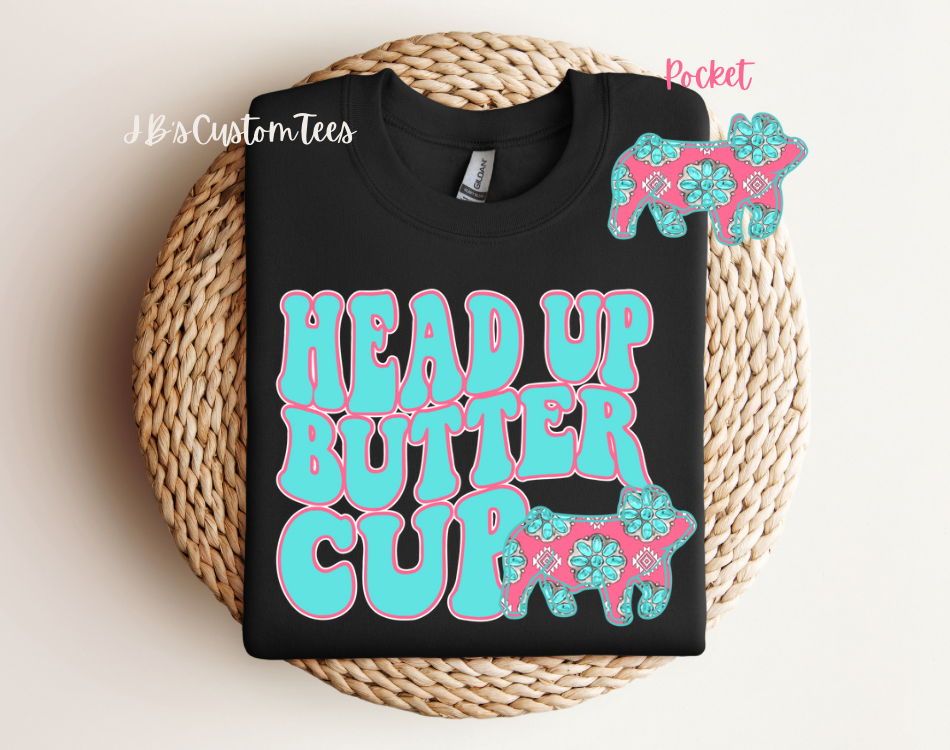 Head Up Buttercup Gildan T-Shirt