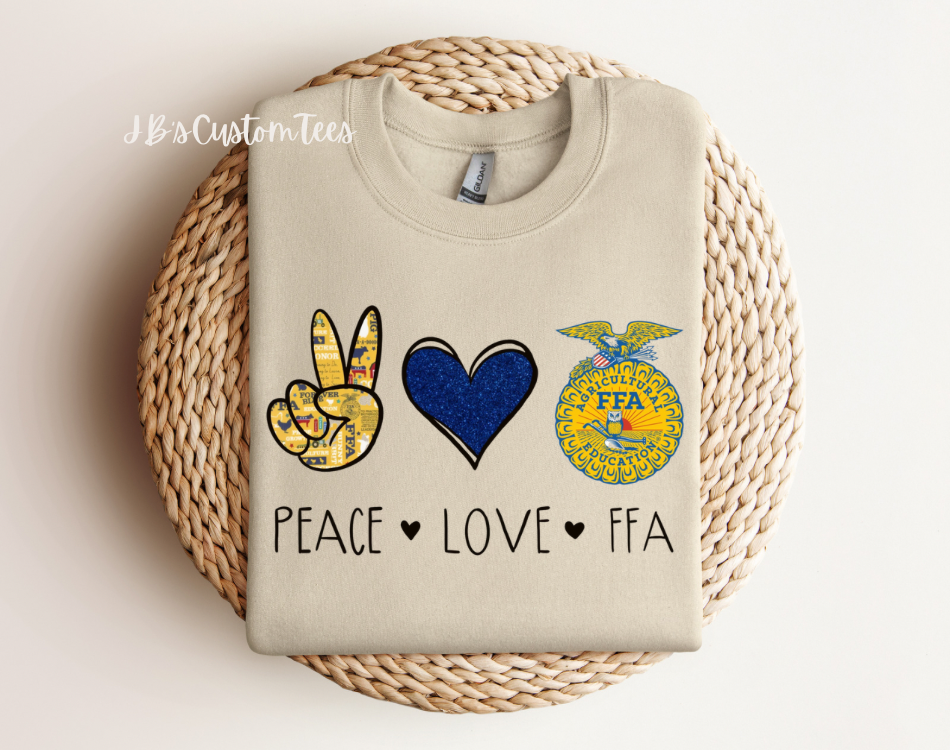 Peace Love FFA T-Shirt