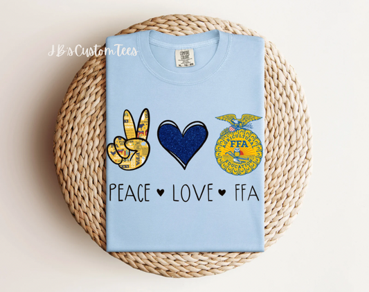 Peace Love FFA T-Shirt