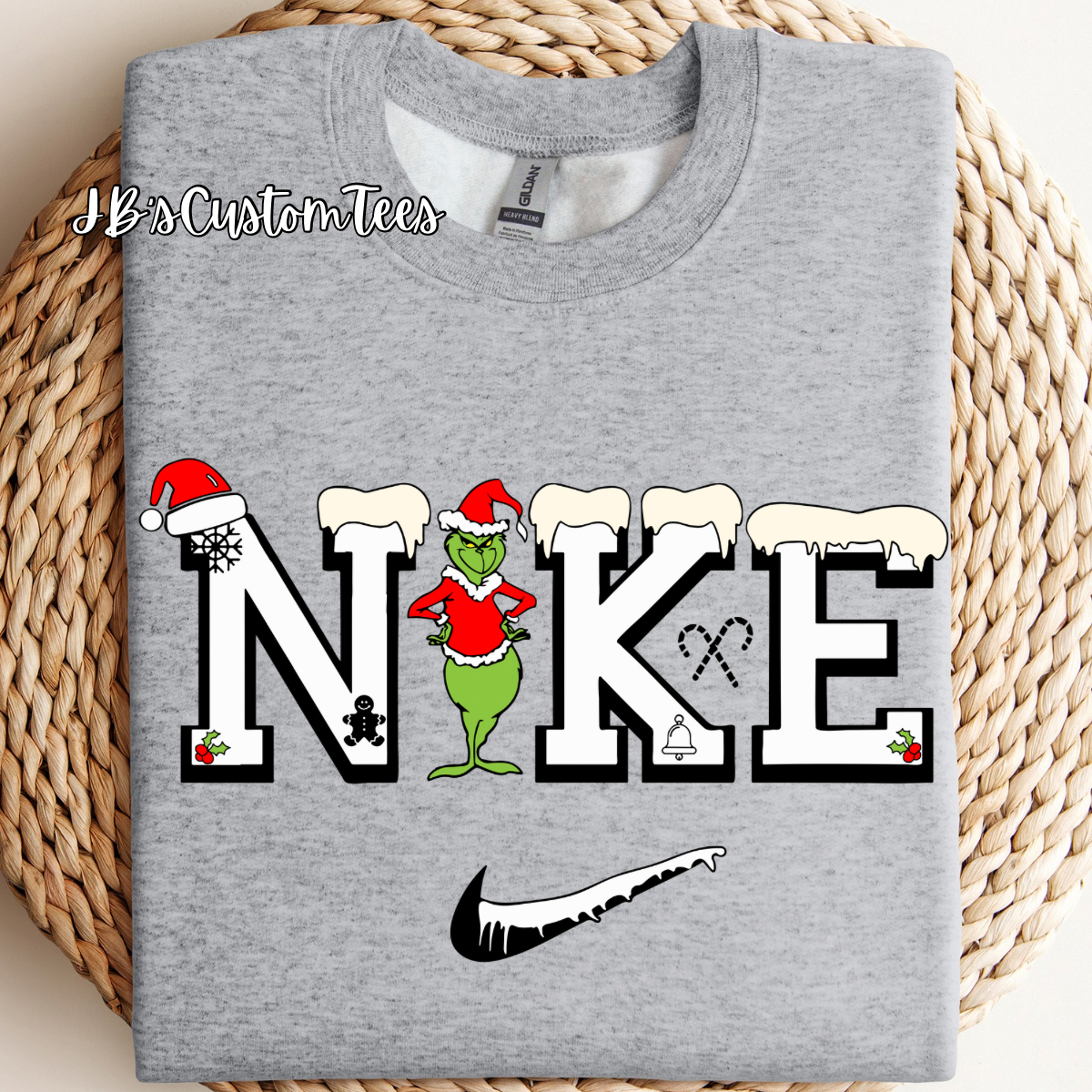 Green Guy N*ke Youth Sweatshirt