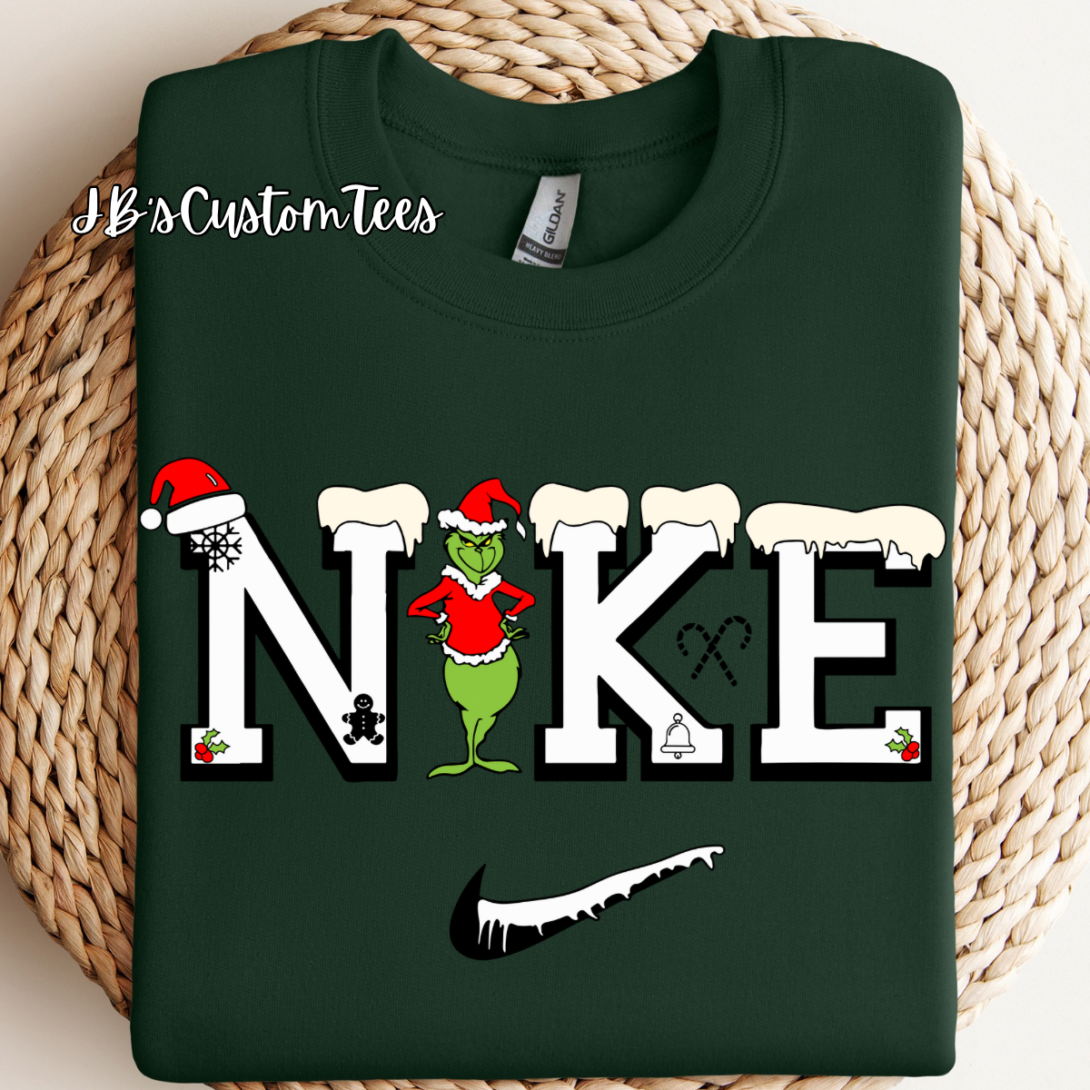 Green Guy N*ke Youth Sweatshirt