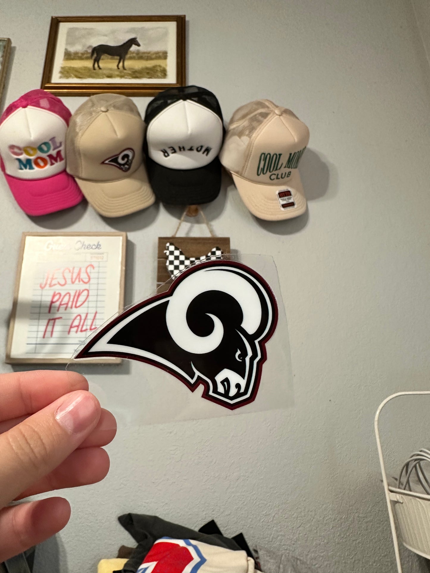 Rams Decal