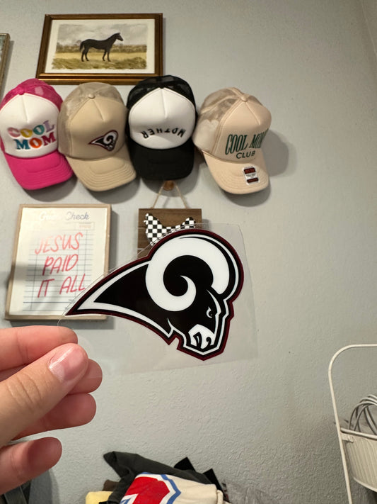 Rams Decal