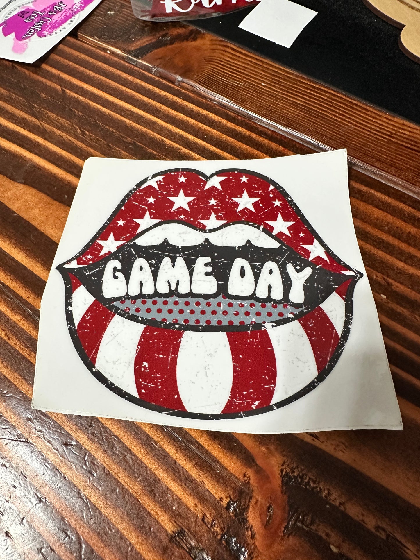Game Day Decal