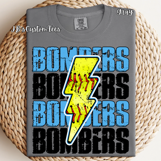 Lightening Bolt Bombers T-Shirt