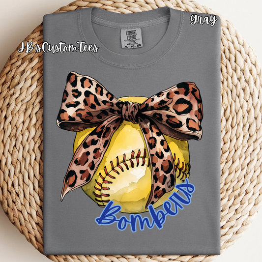 Leopard Bombers T-Shirt