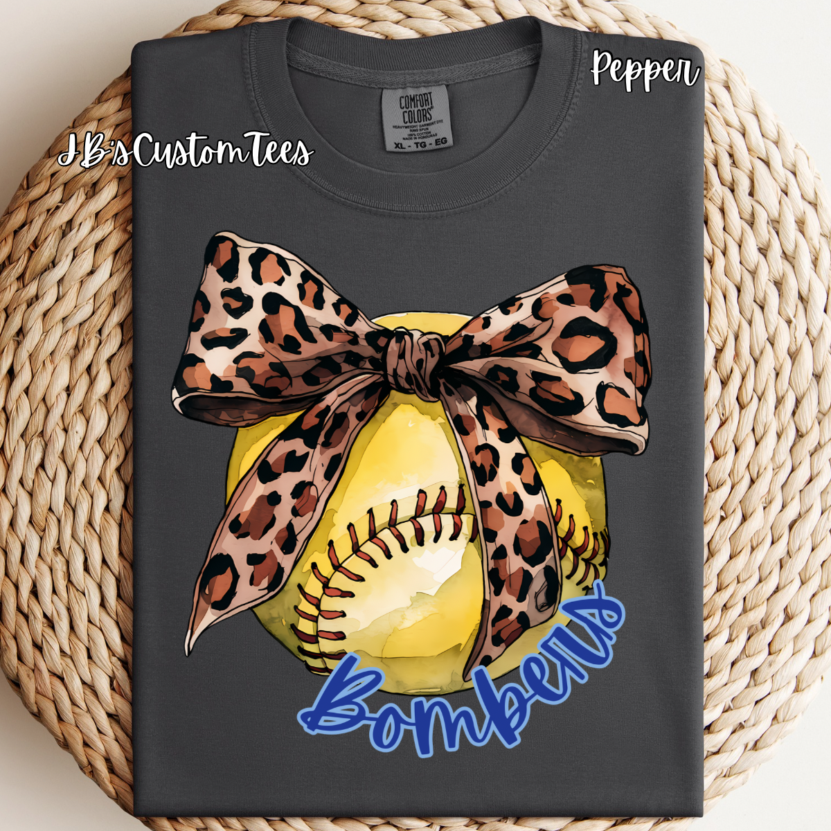 Leopard Bombers T-Shirt