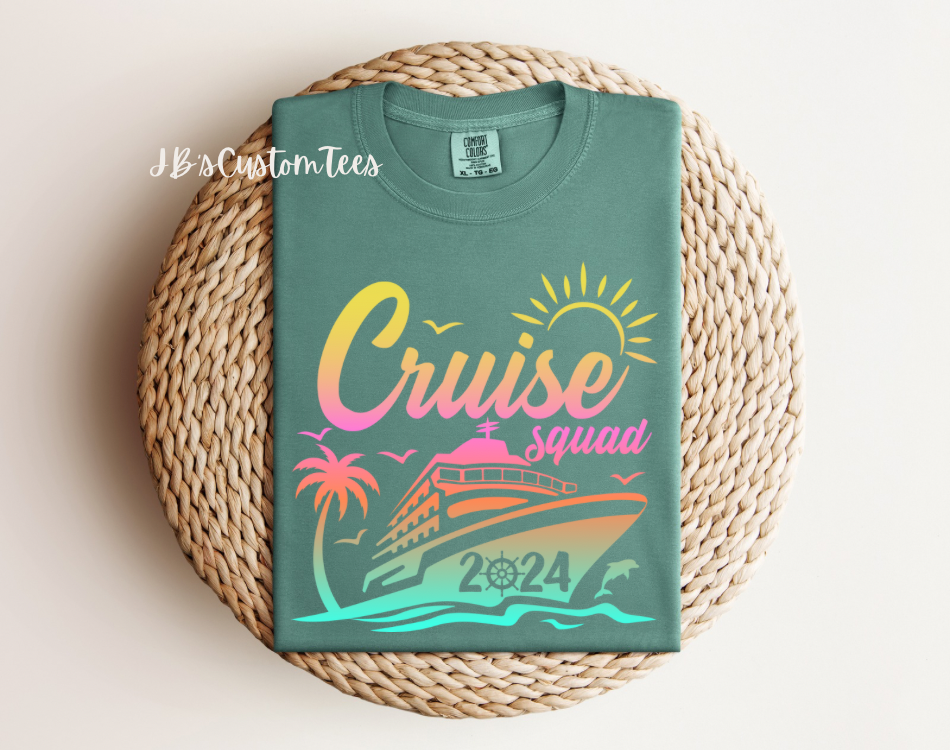 Cruise Squad Comfort Colors Tee