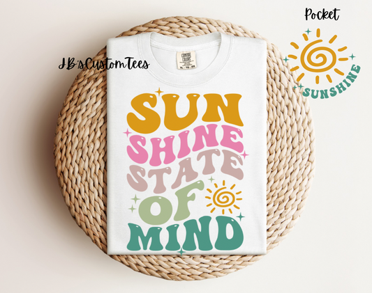 Sunshine State Of Mind Comfort Colors Tee