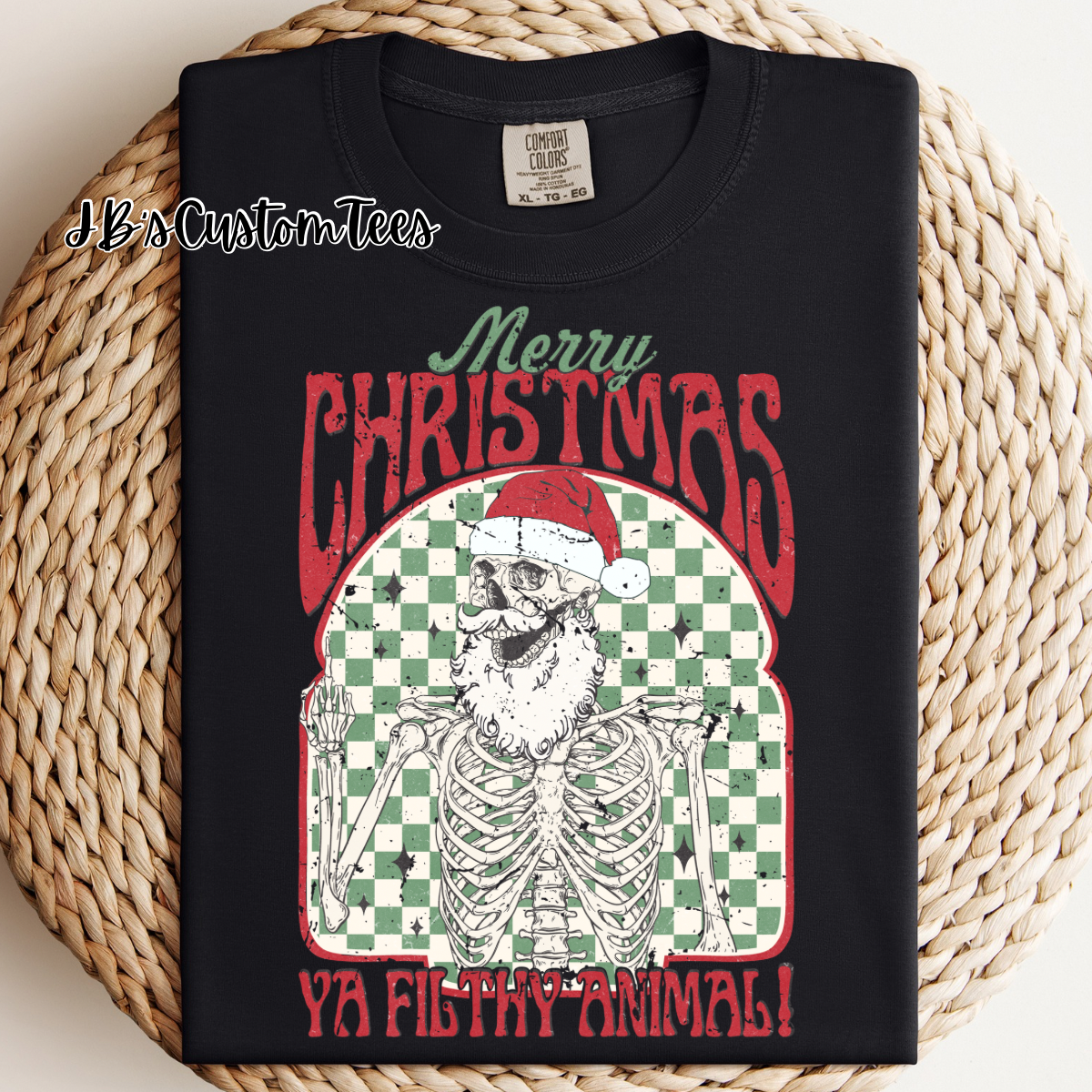 Merry Xmas Ya Filthy Animal CC Tee