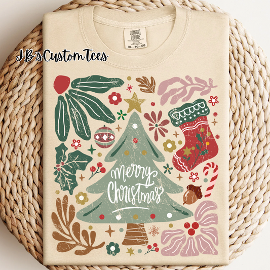 Boho Christmas CC Tee