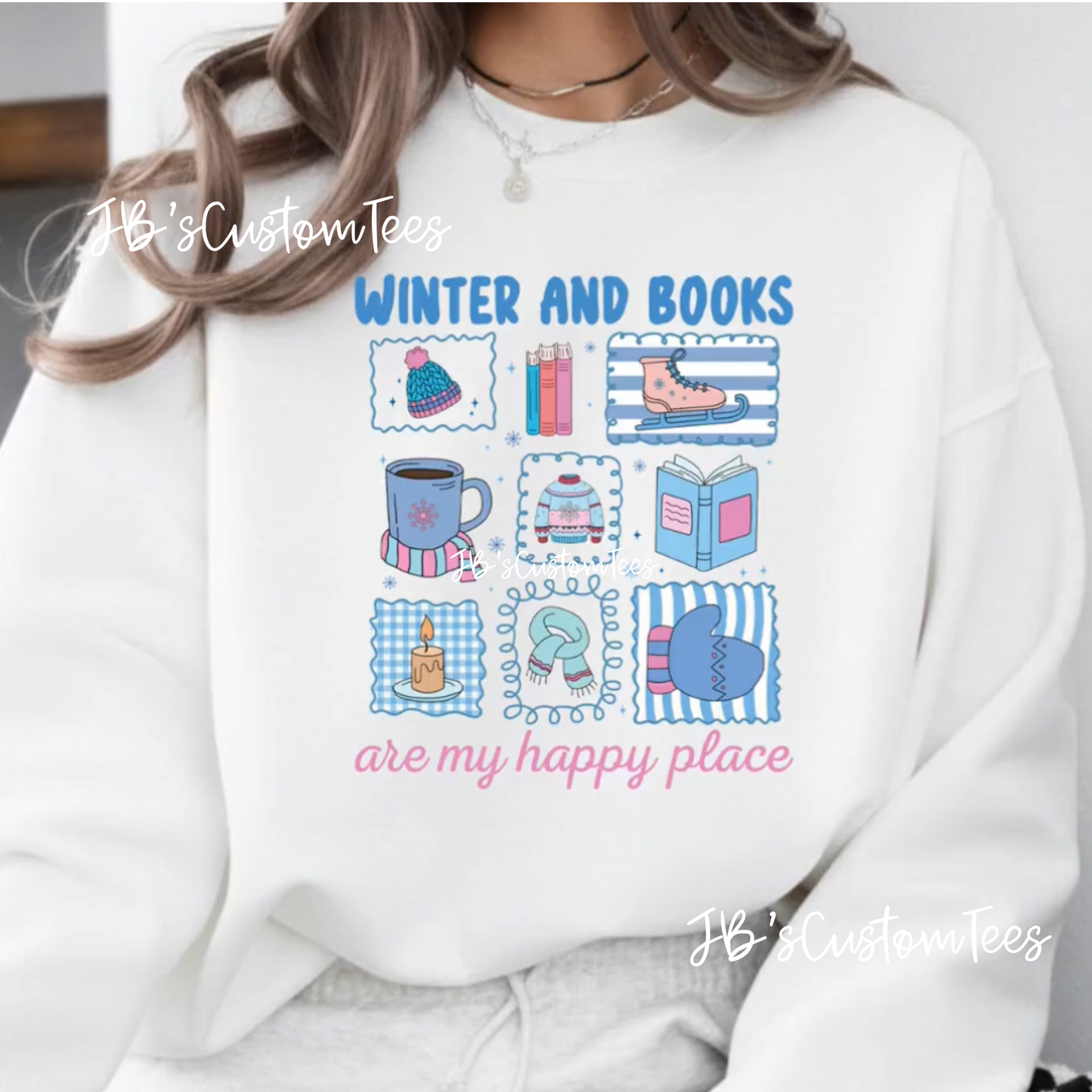 Winter and books are my happy place