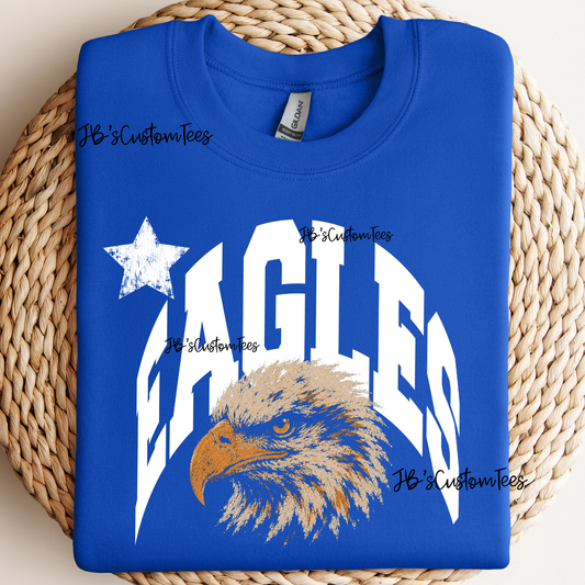Vintage Curved Eagles