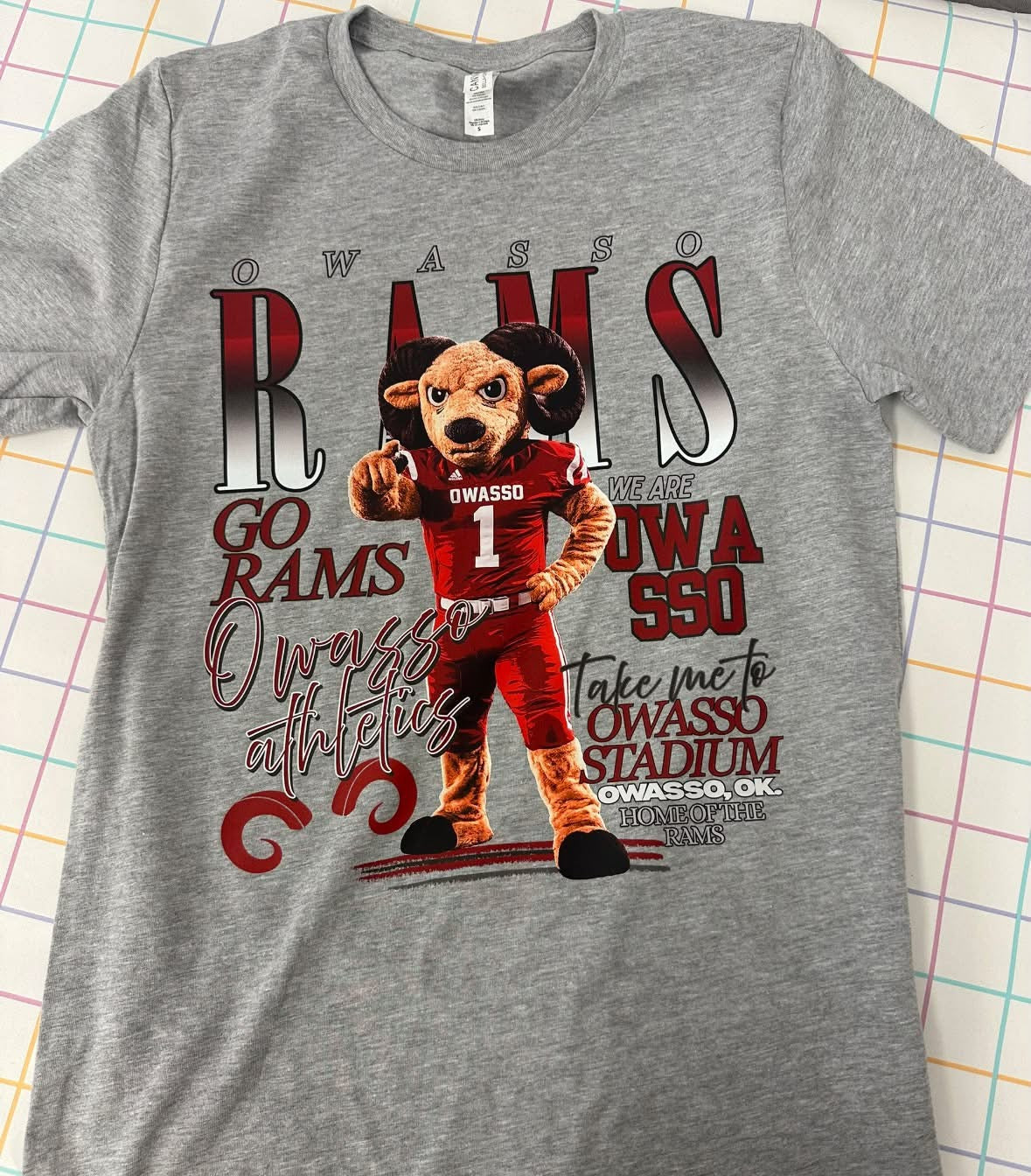 Owasso Rams Ombré