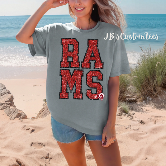 Rams Comfort Colors Tee