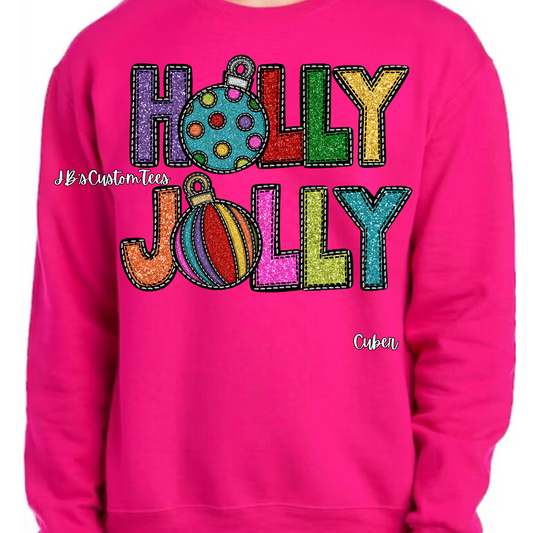 Holly Jolly Gildan Sweatshirt