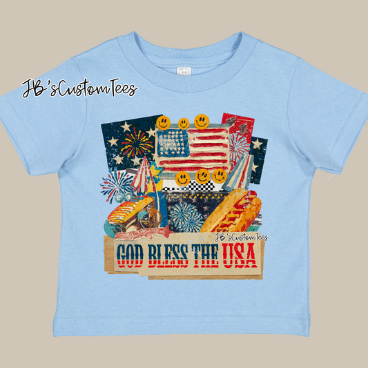 God Bless the USA Toddler/Youth