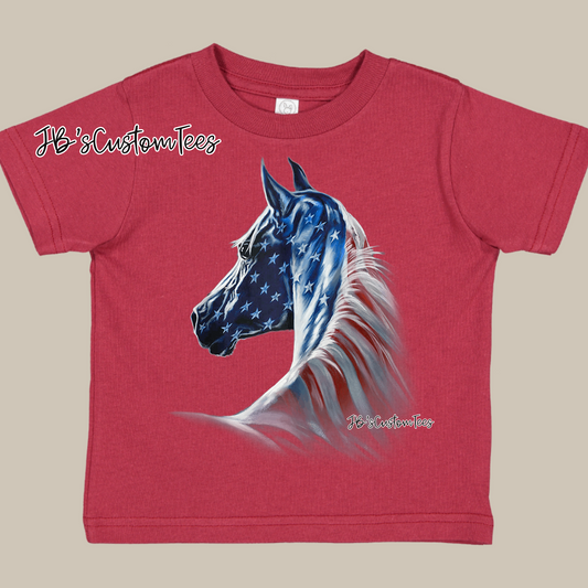 American Flag Horse Toddler/Youth