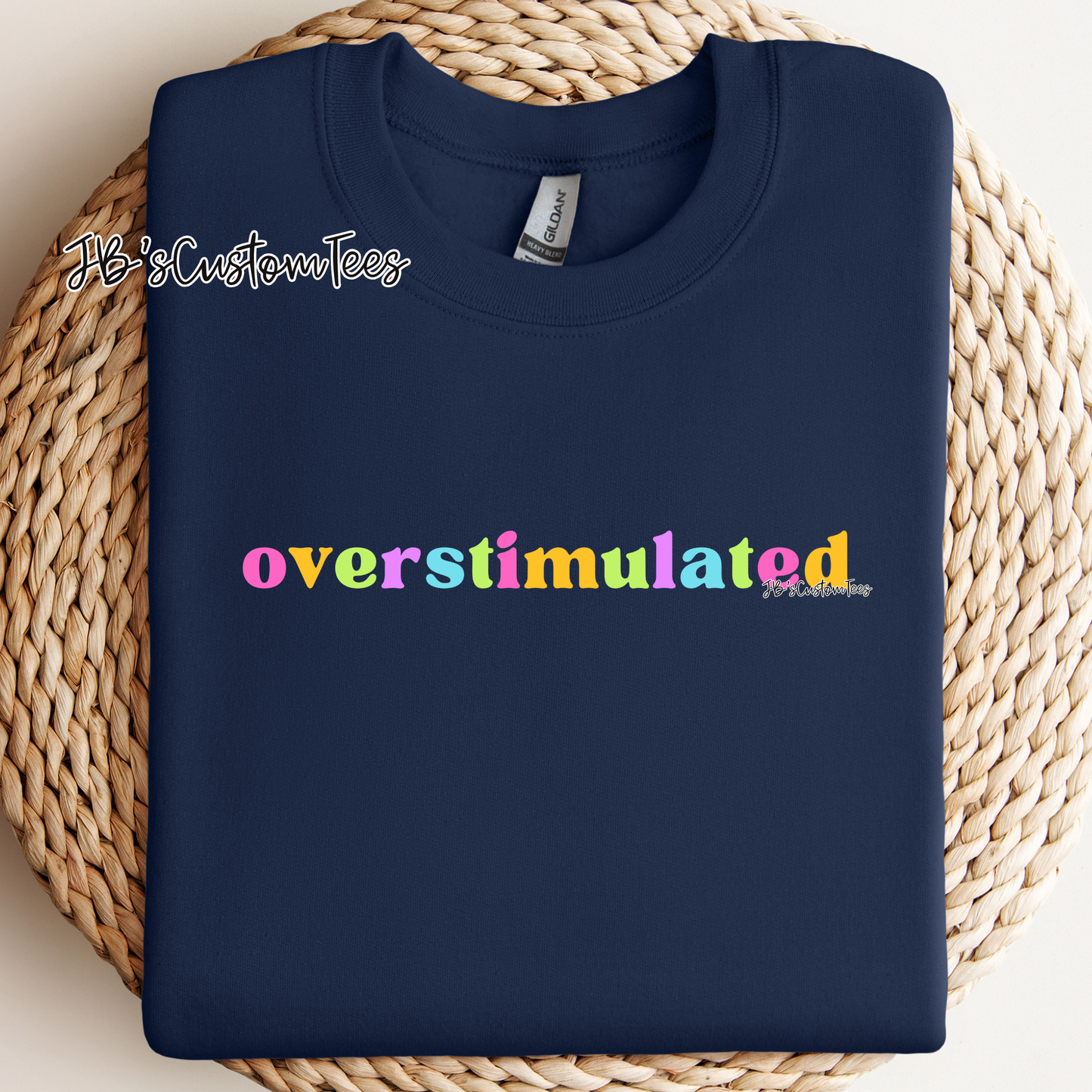 colorful overstimulated.