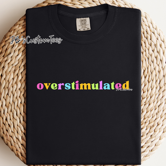 colorful overstimulated.