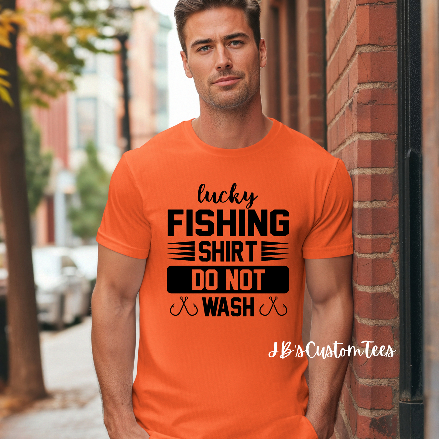 Lucky Fishing Shirt Gildan Tee