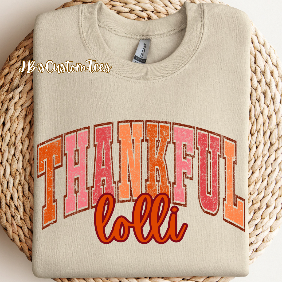 Thankful Sand Sweatshirt