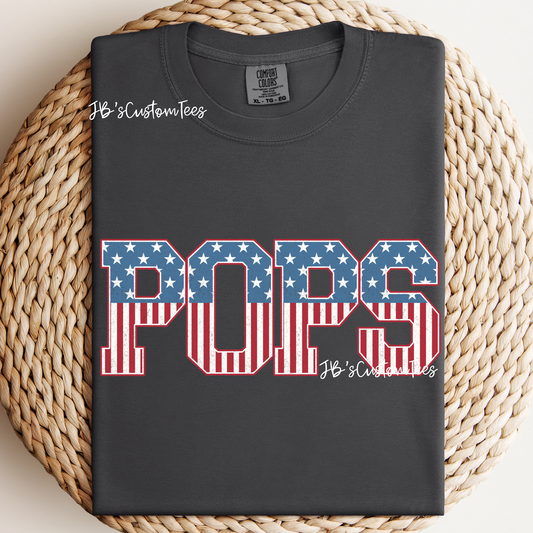 Pops Stars and Stripes