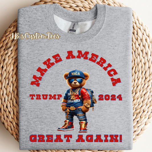 MAGA Preppy Teddy Bear