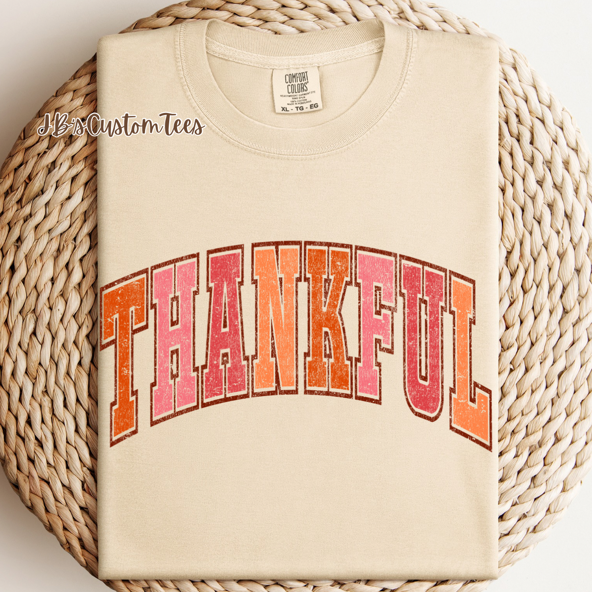 Vintage Thankful CC Tee