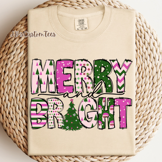 Merry and Bright Tee