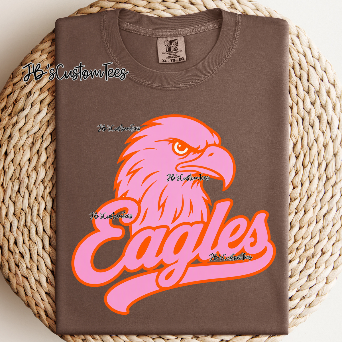 Orange & Pink Eagles