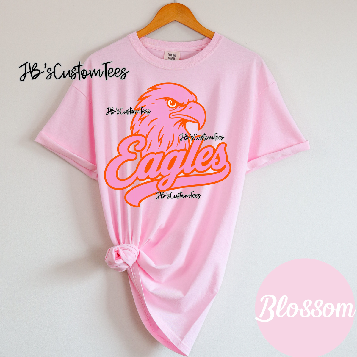 Orange & Pink Eagles