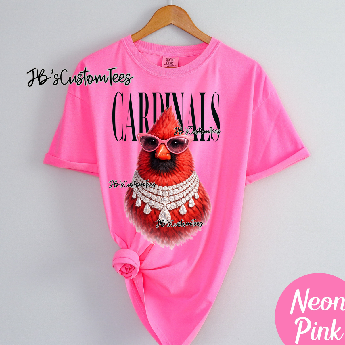 Neon Pink Vogue Cardinals