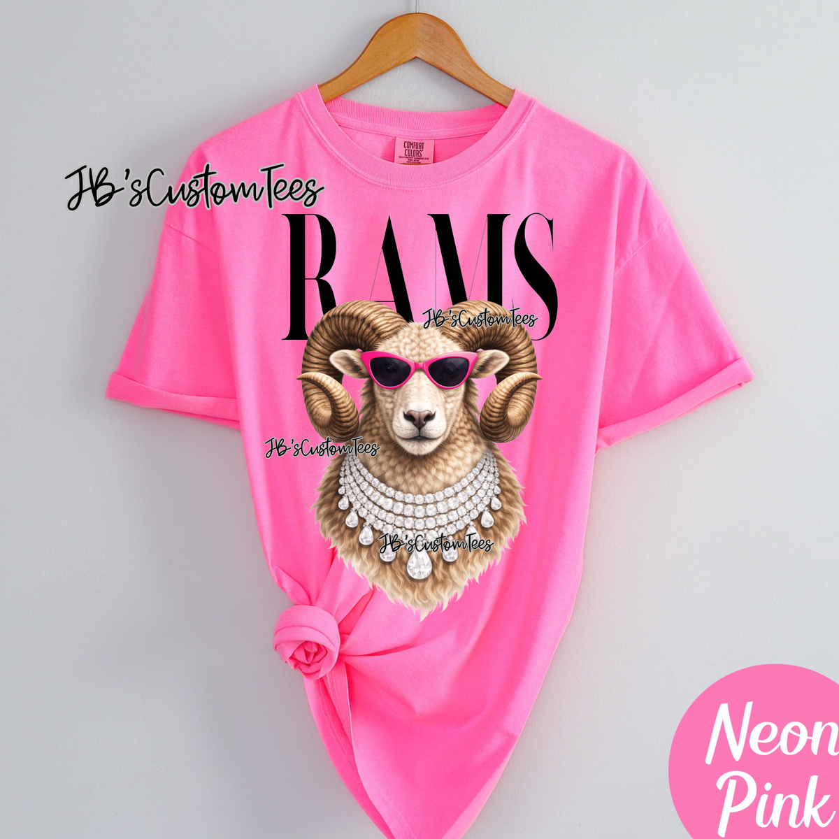 Neon Pink Vogue Rams