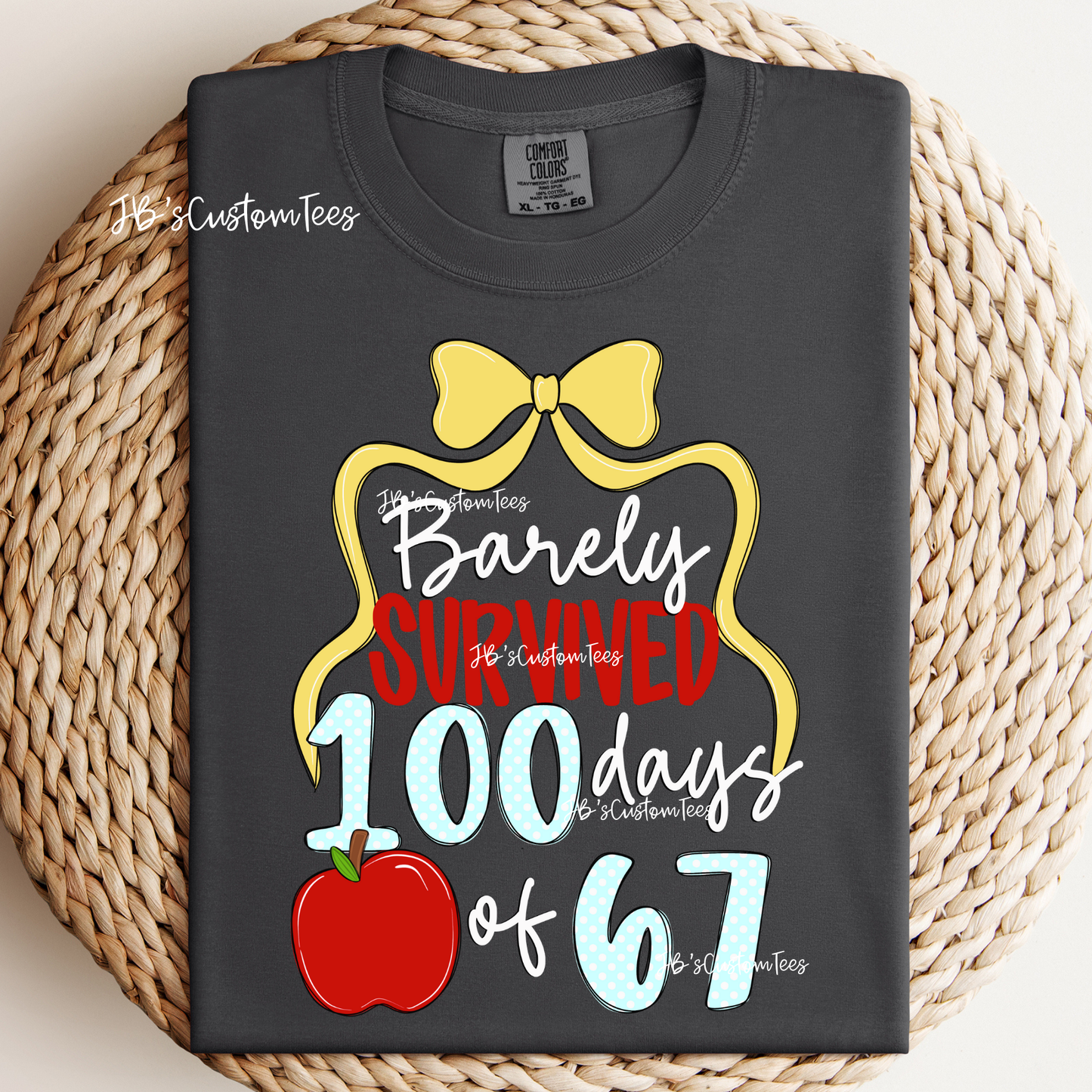 Barely survived 100 days of 6 7