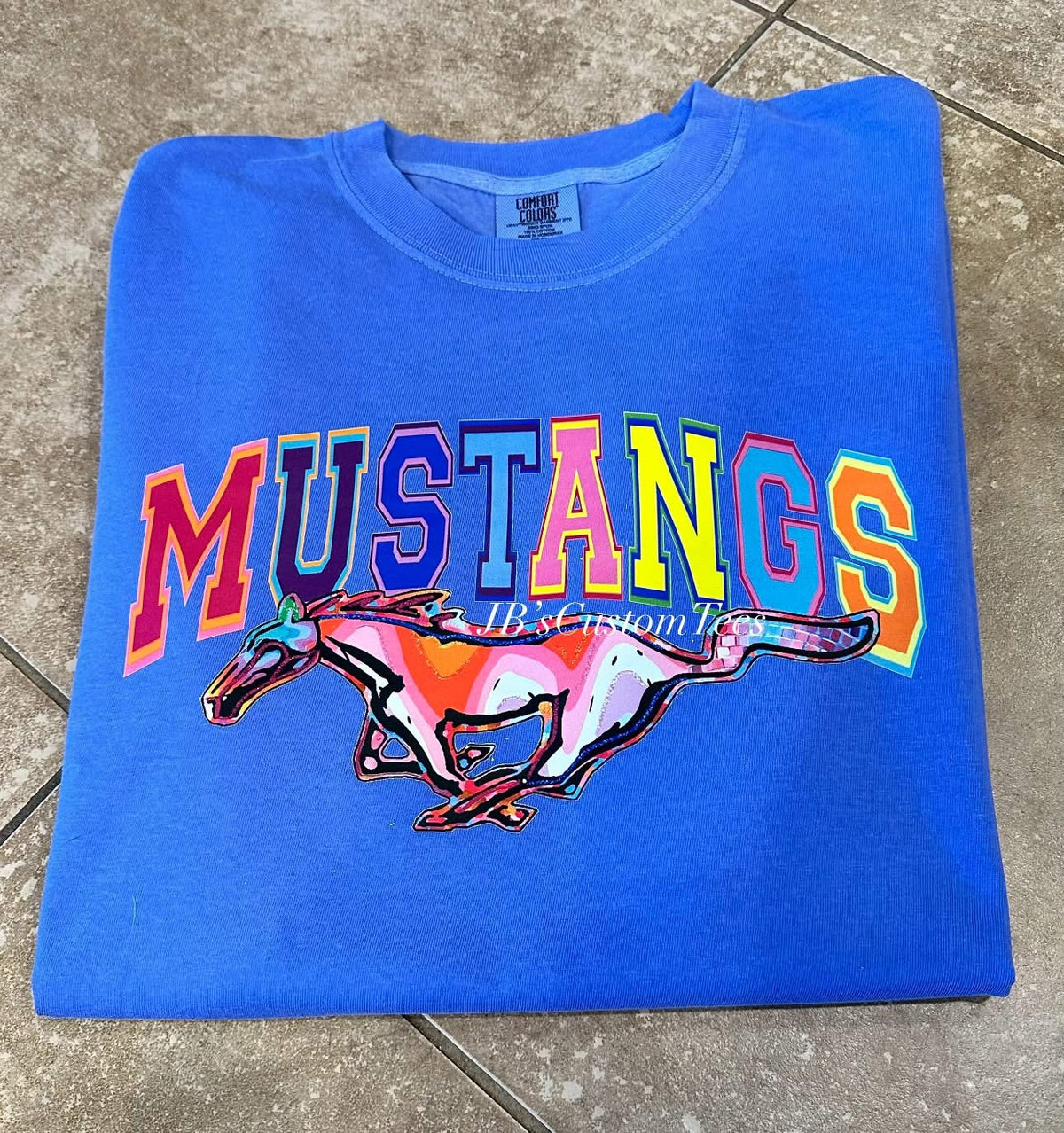 Colorful Mustangs