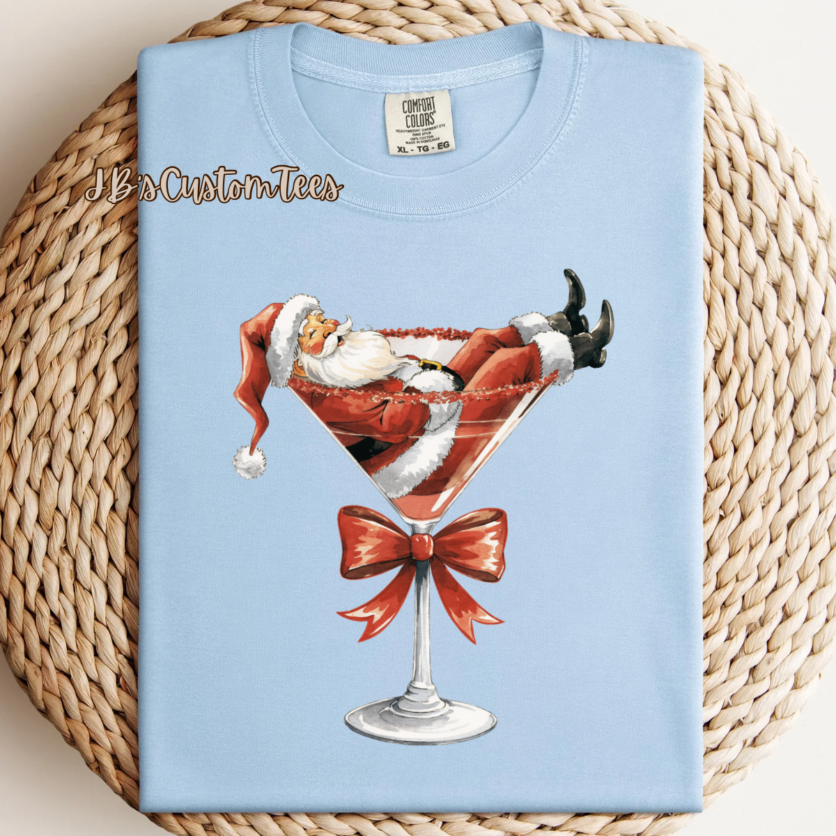 Santa Martini CC Tee