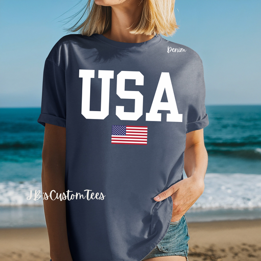 USA Comfort Colors Tee OR Tank