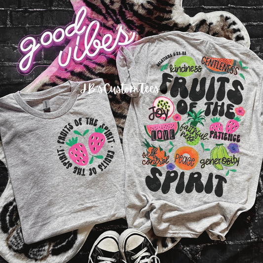 Fruit of the Spirit Sport Grey Tee/Sweatshirt