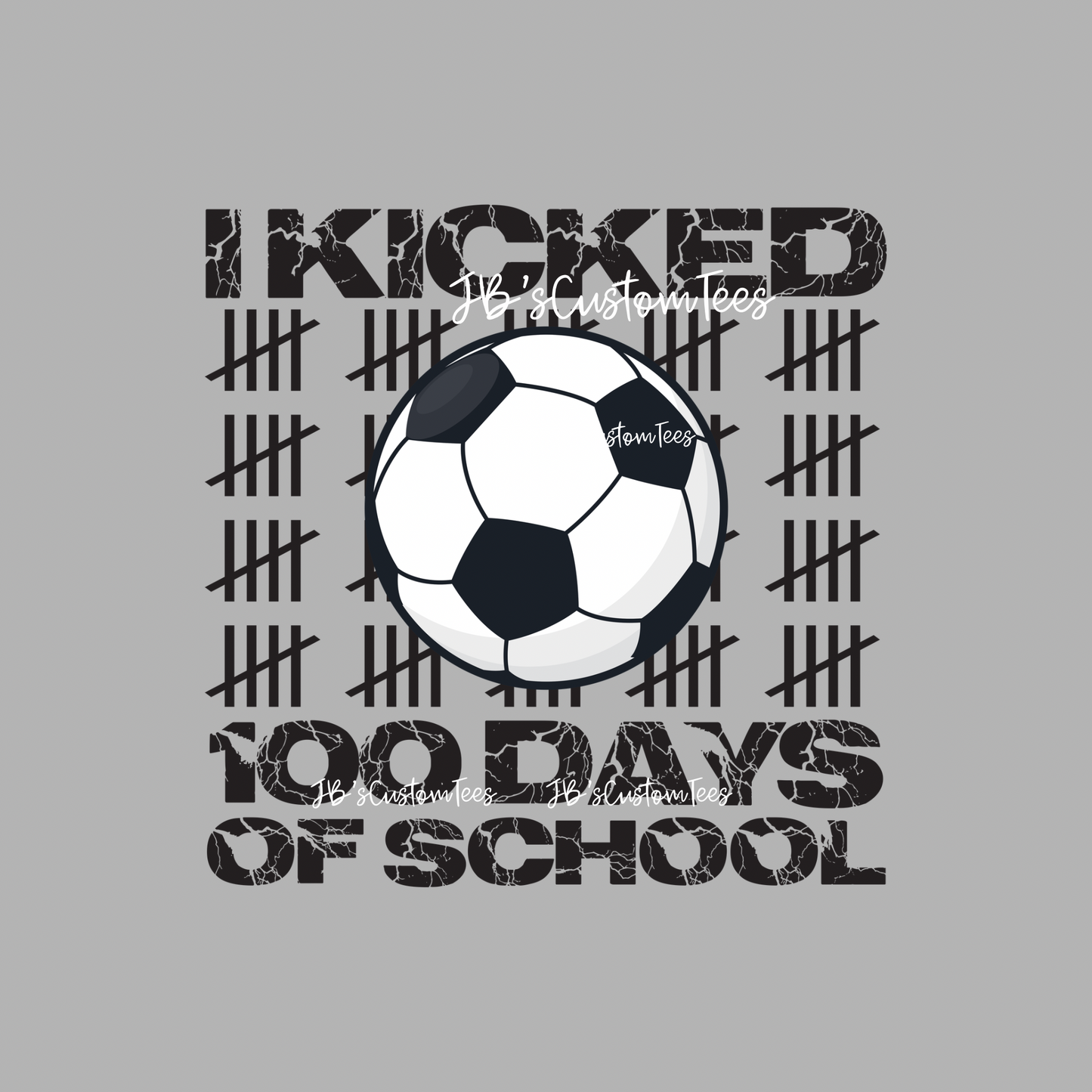 Youth/Toddler 100 Days of School - Sport Theme Tee