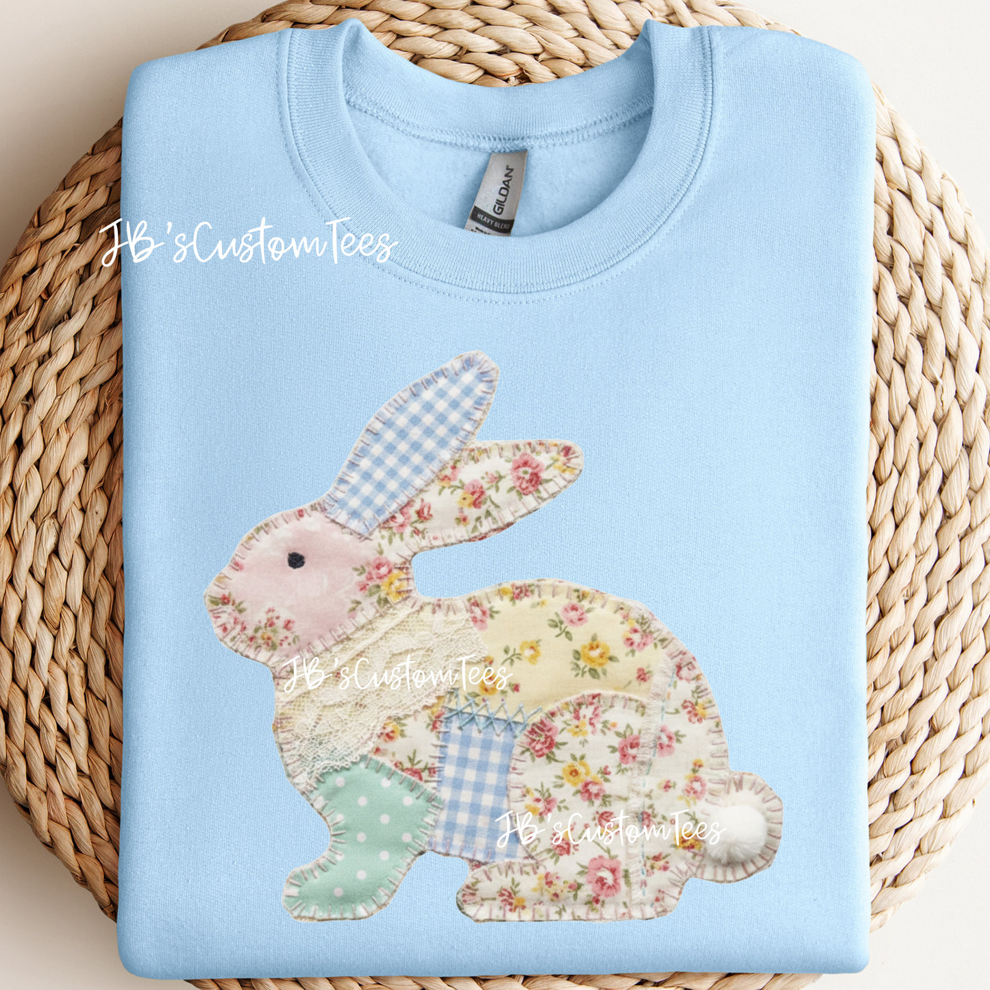 Floral Patchwork Bunny