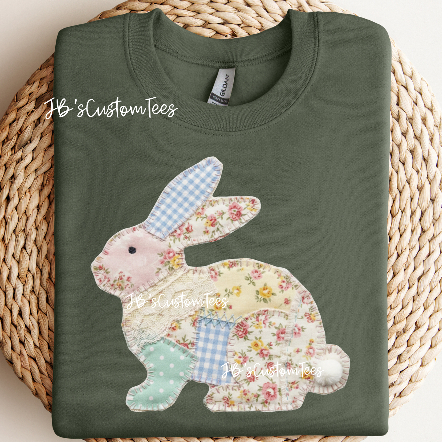 Floral Patchwork Bunny